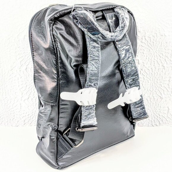 Urban Expressions Braxton Silver Backpack NWT Urban Expressions | Bags | Urban Expressions Braxton High  main image 2